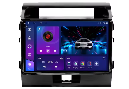 Toyota Land Cruiser 2000–2007 | Apple CarPlay & Android Auto Head Unit Upgrade Kit
